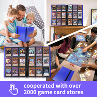 Carpeta Personalizada para Tarjetas Coleccionables, Álbum de 9 Bolsillos con 360 Compartimentos, Material PP, Diseño de Caja para Colección de Tarjetas