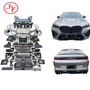 Kit di Retrofit/Aggiornamento Auto per Paraurti Anteriore/Posteriore, Minigonne Laterali e Componenti Parafango per <span class=keywords><strong>BMW</strong></span> <span class=keywords><strong>X6</strong></span> F96 X6M 2008 - Product Image 1