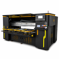 Imprimante DTG Epson I3200 à 8 têtes avec quatre stations, machine professionnelle de production en série pour l'impression de t-shirts en usine