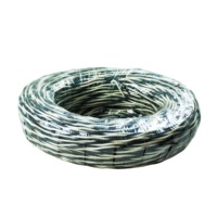 Cable de Par Trenzado RVS de la Mejor Calidad, Fuente Confiable, 2 Hilos, 0.75, 1.0, 1.5, 2.5, 4.0, Rojo y Blanco, Certificado CE ROHS