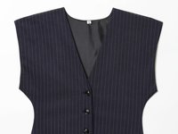 Ensemble décontracté deux pièces pour femme 2026 : gilet col en V et pantalon rétro taille haute avec ceinture décorative