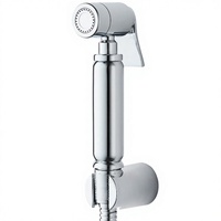 Ensemble de bidet mural moderne en acier inoxydable avec pistolet de pulvérisation vertical, robinet et vannes écologiques – Vente en gros pour toilettes