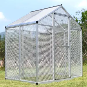 Easy Assemble Aluminium Large Bird Cages And Aviaries Designs Aviary Walk In