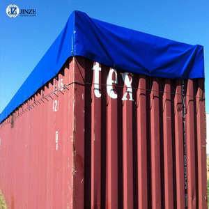 <span class=keywords><strong>Bâche</strong></span> <span class=keywords><strong>de</strong></span> <span class=keywords><strong>protection</strong></span> pour conteneur 40ft 20ft en PVC Ripstop enduit, résistante aux intempéries, à ouverture supérieure, pour <span class=keywords><strong>protection</strong></span> <span class=keywords><strong>de</strong></span> marchandises en extérieur - Product Image 1