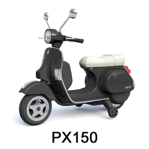 รถมอเตอร์ไซค์ไฟฟ้าสำหรับเด็ก <span class=keywords><strong>VESPA</strong></span> PX150 ของเล่นขี่ได้สำหรับเด็ก - Product Image 5