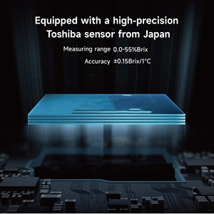 Medidor Digital de Açúcar FRESVUE Polarímetro Automático Equipamento de Teste Brix Aprimorado 0.15Brix/1 Precisão Bateria Recarregável de 1 Ano - Product Image 2