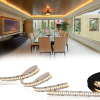 Bande lumineuse LED flexible en cuivre 24V SMD2835, 60 LED/m, RGB, éclairage d'ambiance changeant de couleur, rétroéclairage TV, home cinéma, IP20, CRI80, CE