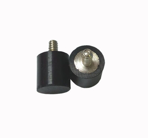 Giảm xóc Nhỏ Hình Trụ M12 giảm chấn cao su/giảm chấn Vật liệu EPDM để sử dụng máy - Product Image 1