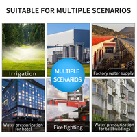 Pompe à eau multi-étages haute pression série PSM pour moteur diesel avec arbre nu et accouplement pour usage commercial
