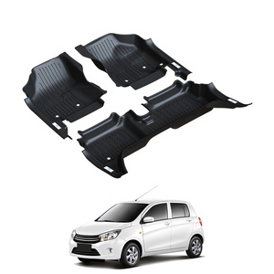 แผ่นรองพื้นรถยนต์ TPE กันลื่น คุณภาพสูง ผู้ผลิตขายส่ง TXR อุปกรณ์ตกแต่งภายในรถยนต์สำหรับ <span class=keywords><strong>Suzuki</strong></span> <span class=keywords><strong>Celerio</strong></span> 2014- - Product Image 4