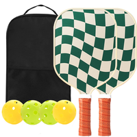 Raquette de Pickleball à Succès avec Finition Lisse Givrée en Fibre de Verre et Carbone, Spécialement Conçue pour l'Entraînement et la Compétition