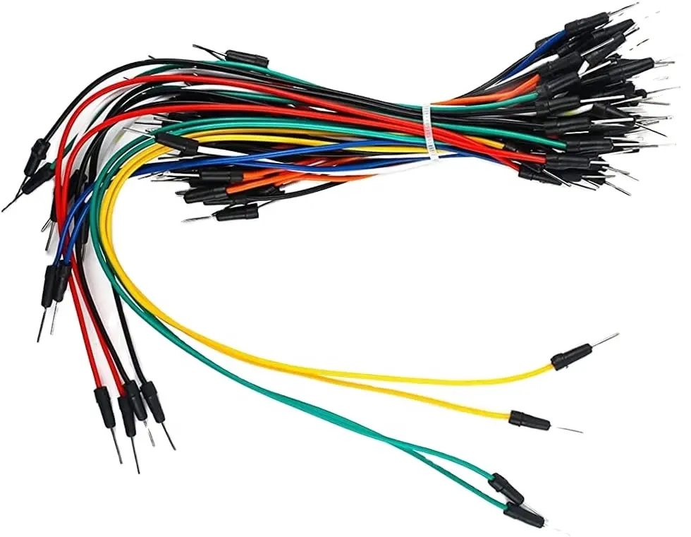 Solderless Flexible Breadboard Jumper Wires Cable Male to Male Compatible with Arduino Breadboard and Circuit Board