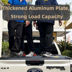 Cubierta Rígida Enrollable Retráctil de Aluminio HF para <span class=keywords><strong>Camionetas</strong></span> Pickup, Solo para UTE, Compatible con Ford Ranger, Toyota Hilux, <span class=keywords><strong>Camionetas</strong></span> 4x4 - Product Image 2