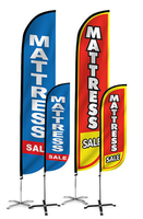 Hochwertige Große Strandfahnen und Banner für Außenwerbung