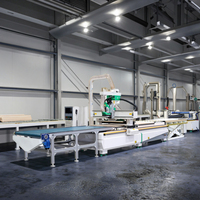 Bois MDF découpe gravure CNC routeur armoires de cuisine CNC imbrication automatique chargement et déchargement Table ATC CNC routeur Machine