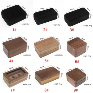 Multi Function Wooden Jewelry <strong>Box</strong> Custom Logo Velvet Tray Cufflink Tie Clip Ring <strong>Men</strong> Fashion Accessory Storage <strong>Box</strong> - Product Image 6