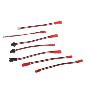 JST RCY SM PH 2Pin bağlantı kablosu seti erkek dişi kablo RC Model güç uzatma için pilli LED ışık koşum - Product Image 1
