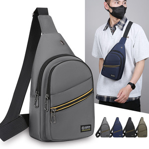 Outdoor Lightweight Crossbody Bag For Men Oxford Cloth Multi Functional Chest Bag Everyday Use Spring 2026 - Product Image 2