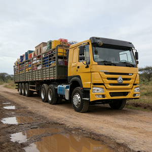 Precio de fábrica Segunda mano Howo Trucks Head 6X4 10 Wheels 371HP 375HP 380HP 420HP Sinotruk Potente remolque Tractor Camión Caballo - Product Image 1