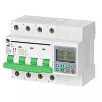 Leikexing DS-63 Sakelar Timer Digital 220V/230V yang Dapat Disesuaikan 63A Kontrol Otomatis 6 Jam Garansi 2 Tahun Sirkuit Hitung Mundur
