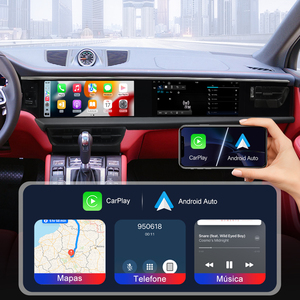 Écran double 12,3 pouces pour Porsche Macan 2011-2017, autoradio Android 2DIN, lecteur multimédia vidéo, HU 4G LTE, Bluetooth sans fil, Carplay - Product Image 4
