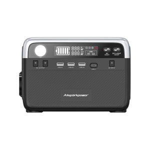 เครื่องชาร์จพลังงานแสงอาทิตย์แบบพกพา 300W ลิเธียมไอออน คลื่นไซน์บริสุทธิ์ MPPT สำหรับรถยนต์ พร้อมระบบชาร์จไร้สาย ไฟฉาย C รุ่น BP030 Ba - Product Image 2