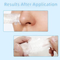 Bandes hydrocolloïdes pour le nez, grandes bandes hydrocolloïdes pour les pores, pour la nuit, bande anti-points noirs pour absorber les impuretés du visage et du nez