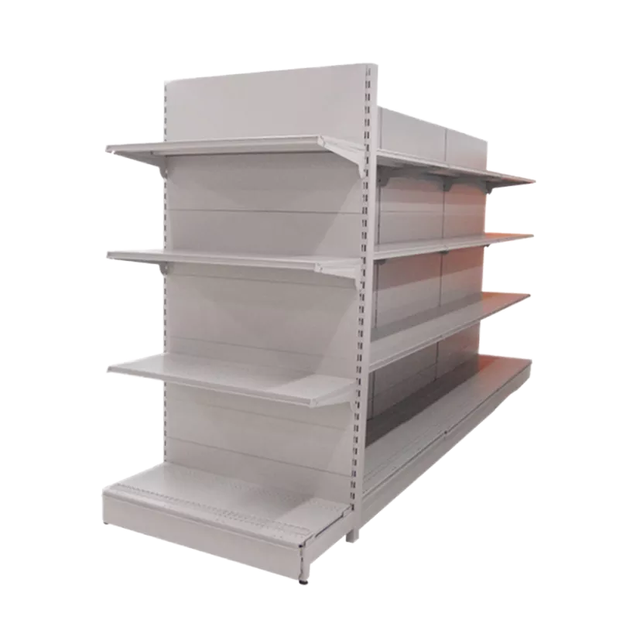 Best Price Double-Sided Light Duty TEGO Supermarket Rack Gondola Display Shelving
