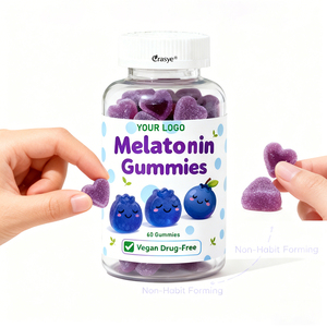 Gomitas de Melatonina para Niños y <span class=keywords><strong>Adolescentes</strong></span>, Venta Caliente <span class=keywords><strong>en</strong></span> EE. UU. y la UE, OEM/ODM, con 1 mg de Melatonina, Vitaminas para Dormir que Apoyan los Ciclos Naturales del Sueño - Product Image 1