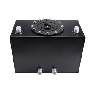 4 galon 16L hafif kaplı alüminyum alaşım yarış rezervuar tankı alt besleme yarış yakıt tankı yağ yakalama yakıt dalgalanma tankı olabilir - Product Image 4