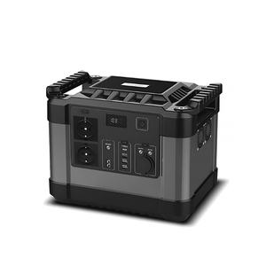 Station d'alimentation portable G2000 2220Wh à onde sinusoïdale pure, batterie externe lithium-ion, panneau solaire, source de charge pour voiture, MPPT, télécommande - Product Image 1