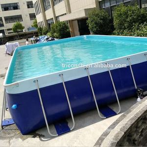 Lu2shanghai — équipement de parc d'attractions, <span class=keywords><strong>piscine</strong></span> à cadre métallique faite en PVC de 0.65mm, bâche en PVC - Product Image 4