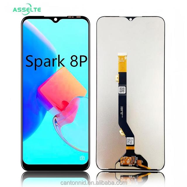 For Tecno Spark 8P LCD Screen Digitizer Full Assembly OEM 3 Year Warranty