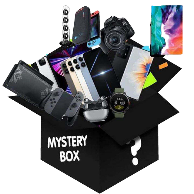 2026 Festival Novelty Gift Present 3C Electronics Mystery Box Surprise Phones Gadgets Collectibles