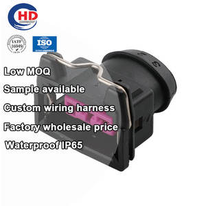 Conectores de Fiação Automotiva <span class=keywords><strong>3</strong></span> Vias 443906233/828840-1/1 237 000 039 para Sensor de Ar e Soquete de Injetor - Product Image 1