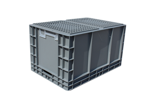 Caisses logistiques Huidu NEXARA EU 4633 en polypropylène, durables, anti-chute, sûres et sécurisées pour le transport - Product Image 4