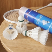 Volant de badminton professionnel Huamei F3, classe A, plumes de canard, durable, écologique, haute vitesse, pour l'entraînement