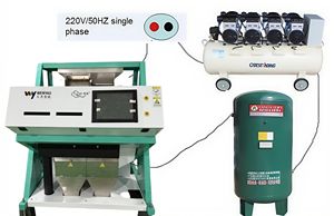 Trieuse optique Wenyao pour pistaches, châtaignes et noisettes, <span class=keywords><strong>couleur</strong></span> café - Product Image 3