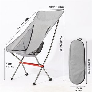Sillas Plegables Personalizadas para Acampar, Sillas de Camping con Respaldo Alto, Sillas Plegables que Ahorran Espacio, Sillas para Jardín y Camping - Product Image 2