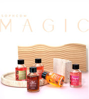 Diffuseur de parfum en verre surdimensionné, coloré, personnalisable, longue durée, écologique, sans alcool, pour salle de bain