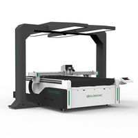 Máquina de corte y fabricación de prendas textiles de tela de alta velocidad, cuchillo oscilante, cortador de plotter Digital