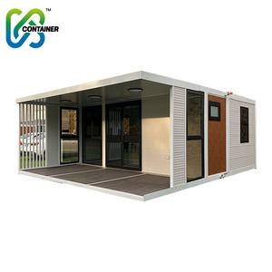 Sang trọng mô hình mới <span class=keywords><strong>Modular</strong></span> <span class=keywords><strong>Tiny</strong></span> phẳng mái 2 câu chuyện ma thuật Granny phẳng 40 feet mở rộng vận chuyển container nhà với phòng - Product Image 3