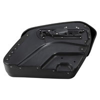 Sacs de selle amovibles CCR-BAG-07-BK compatibles avec Harley FLFB FLFBS FXBR 18-23 Noir