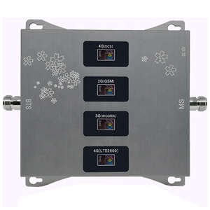 Bộ Khuếch Đại Tín Hiệu Điện Thoại Di Động 4 Băng Tần 900 1800 2100 2600MHz Bộ Khuếch Đại Tín Hiệu 2G <span class=keywords><strong>3G</strong></span> 4G - Product Image 1