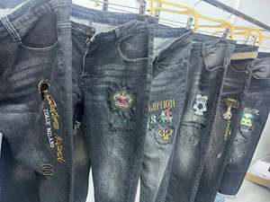 Calças Jeans Masculinas de Grife de Alta Qualidade, Roupas de Inverno Usadas em Fardos, Atacado com Baixo MOQ, Roupa Masculina Mais Vendida - Product Image 4