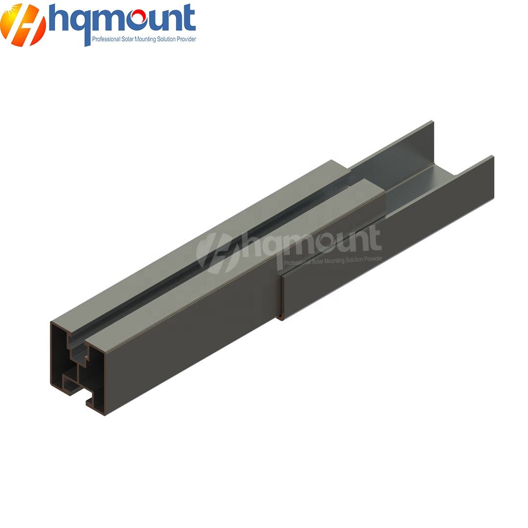 VOOXA - Conector De Perfil De Aluminio C, 45 X 25 X 100 Mm, Apto Para