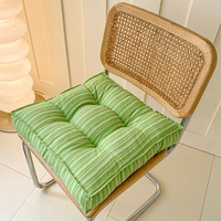 Nouvelle coussinette carrée d'hiver épaissie pour chaise de salle à manger, coussin de siège pour étudiants, coussin de chaise de bureau