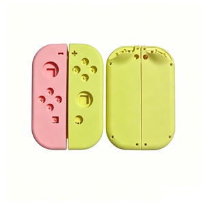 Boîtier en plastique pour Switch <span class=keywords><strong>Joycon</strong></span>, coque de remplacement pour manette <span class=keywords><strong>Joycon</strong></span>, rose <span class=keywords><strong>jaune</strong></span> - Product Image 2