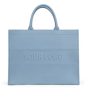 Bolso de Mano de Cuero PU con Logotipo Personalizado, Bolso de Mano Cóncavo de Moda, Bolso de Mano de Lujo de Alta Calidad al por Mayor - Product Image 2