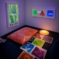 Éclairage sensoriel LED à changement de couleur pour environnements apaisants, stimulation visuelle et tactile, équipement d'éclairage de réadaptation pour l'autisme